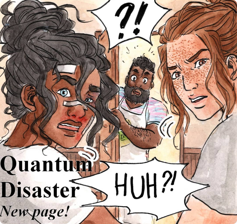 quantum disaster bande dessinée Maryne Art